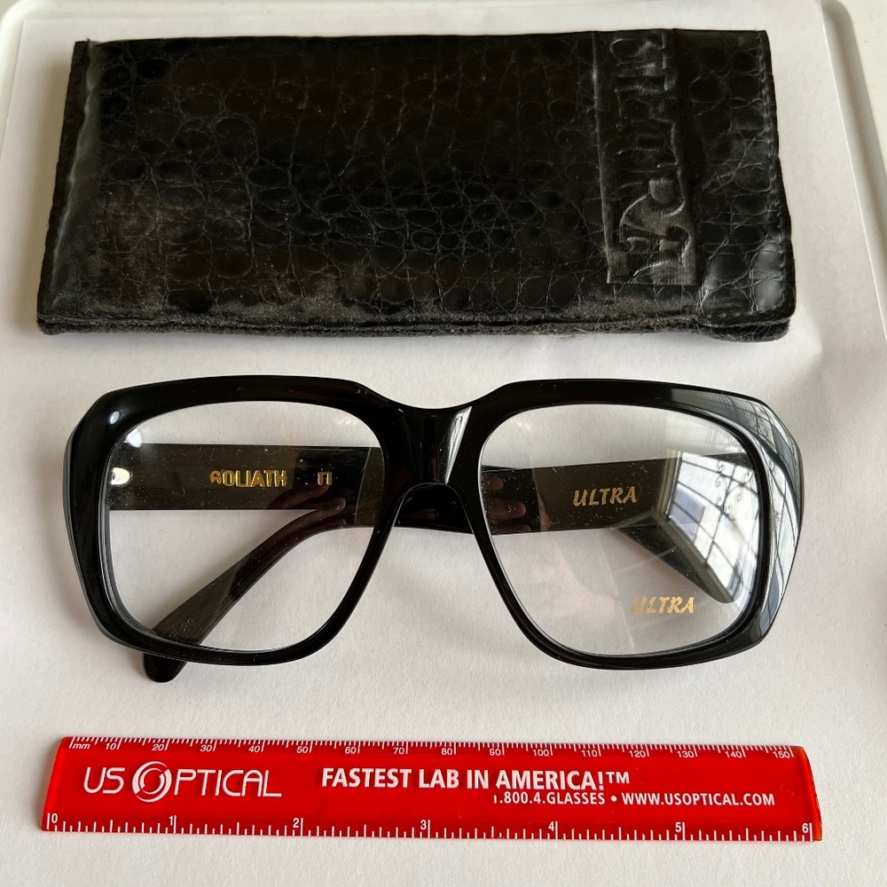 VINTAGE ULTRA GOLATH II HIP HOP UNISEX EYEGLASSES GORGEOUS BRAND NEW DEADSTOCK!!